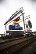 Portique de manutention au Terminal de transport combiné Delta 3