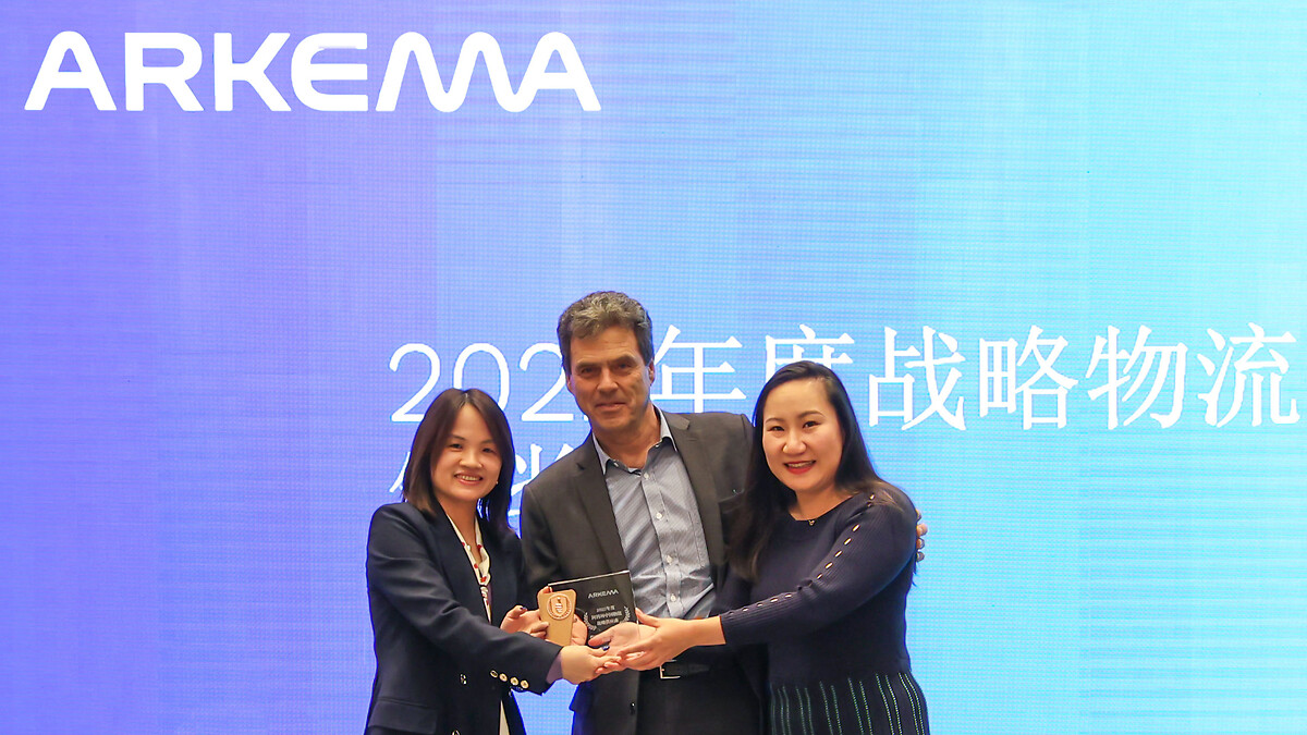 GEODIS honored by Arkema China at its Annual Carrier Conference
