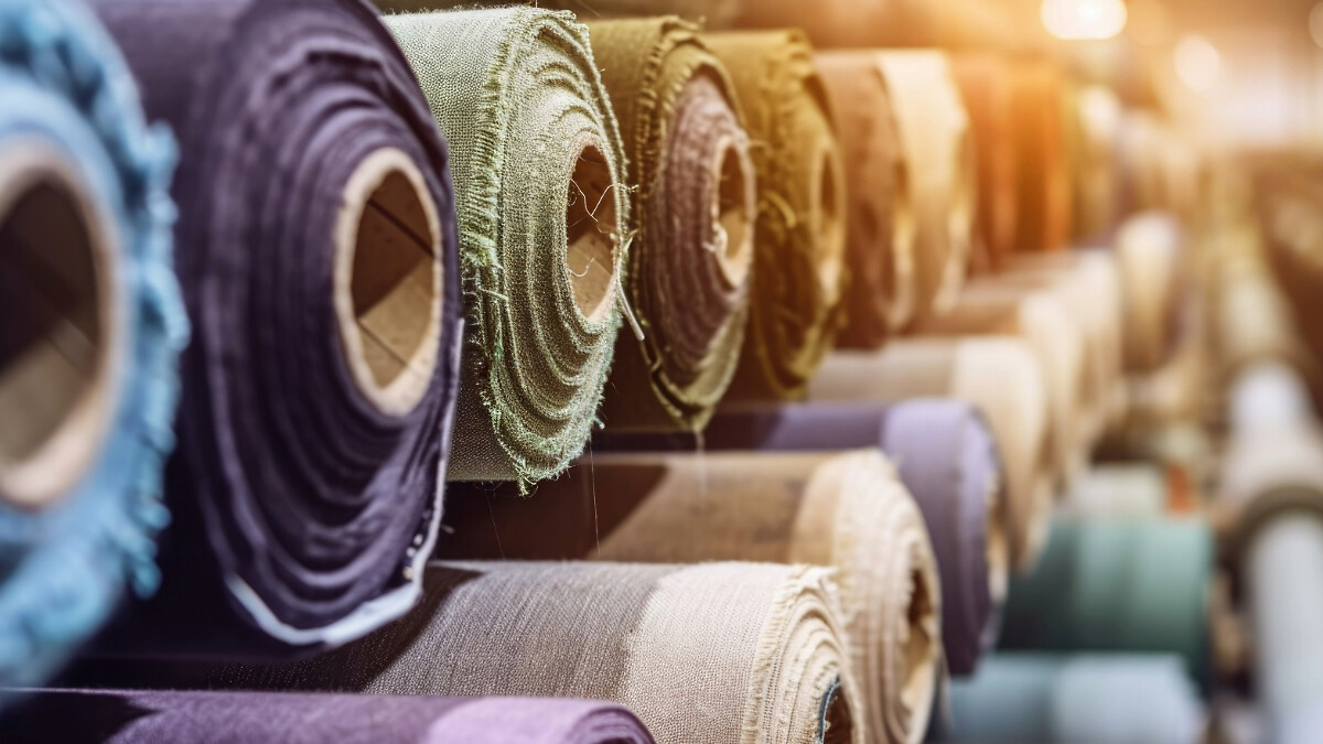 Rolls of textiles