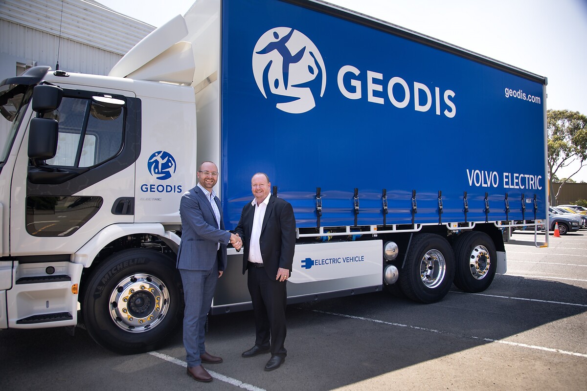 Geodis partner Volvo Australia