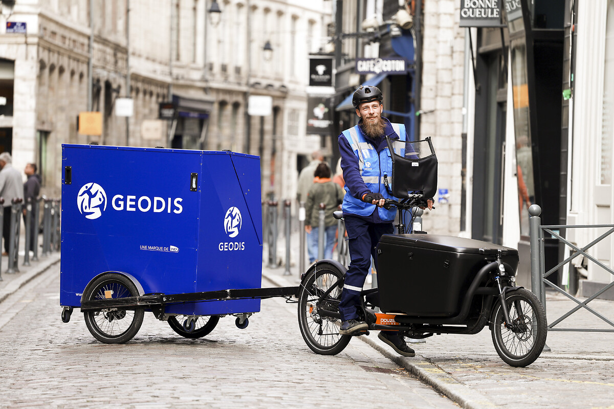 GEODIS Plateforme logistique urbaine Lille