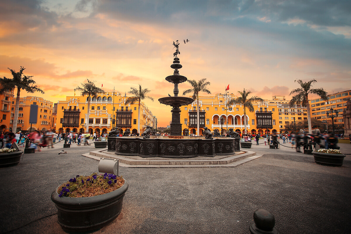 Panoramic view of Lima