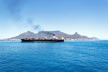 ship in ocean