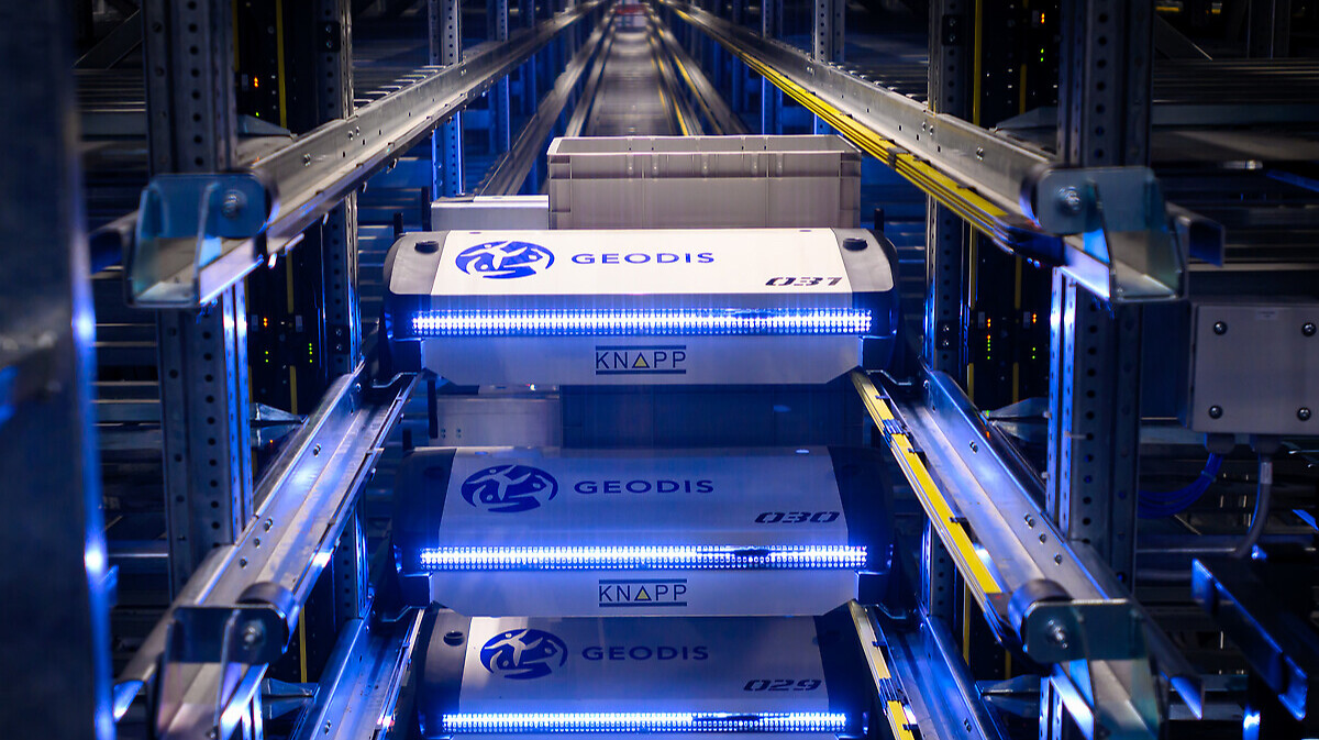 GEODIS warehouse wrapping machines