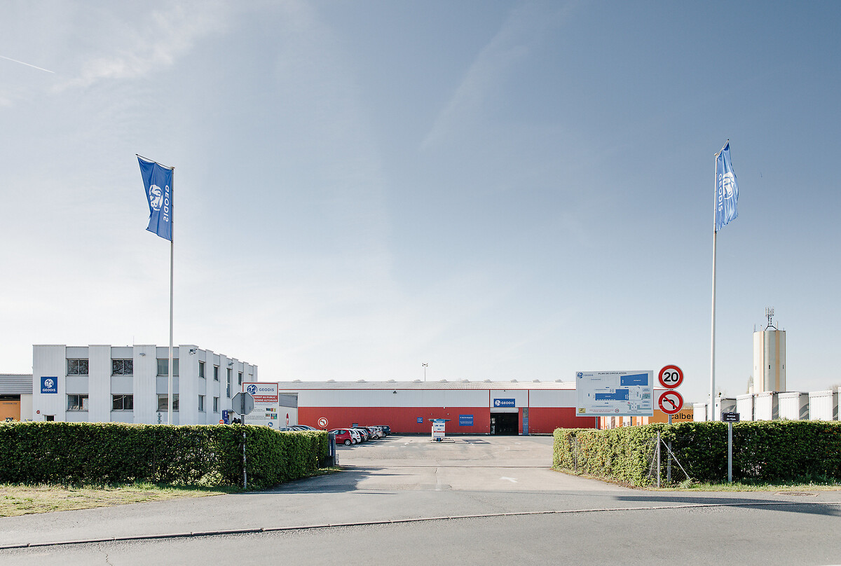 GEODIS' Villefranche-sur-Saône agency, in France