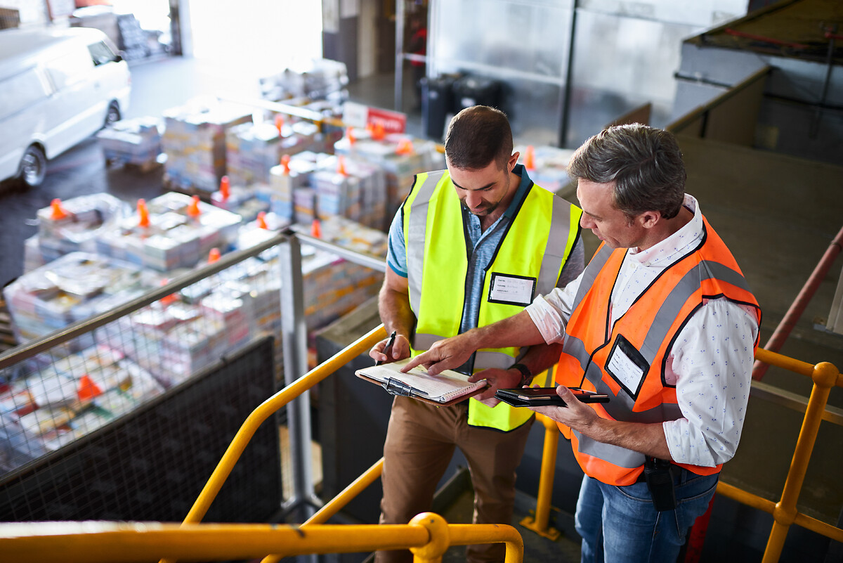 Warehousing workers