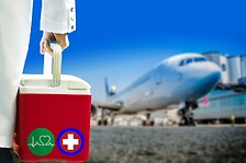 Medical logistics flight