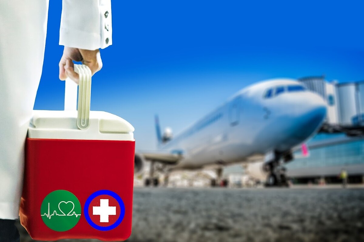 Medical logistics flight
