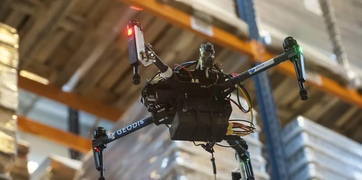 warehouse inventory by drones