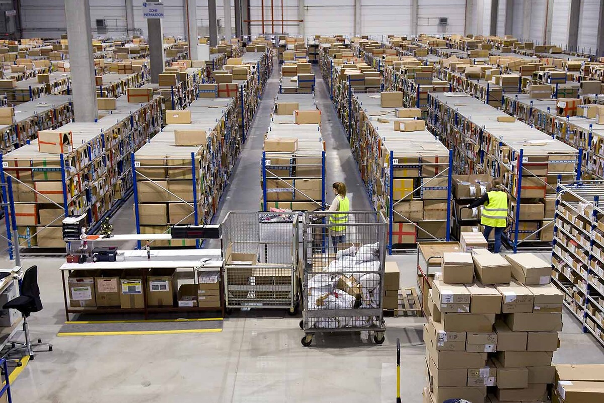 Warehouse boxes