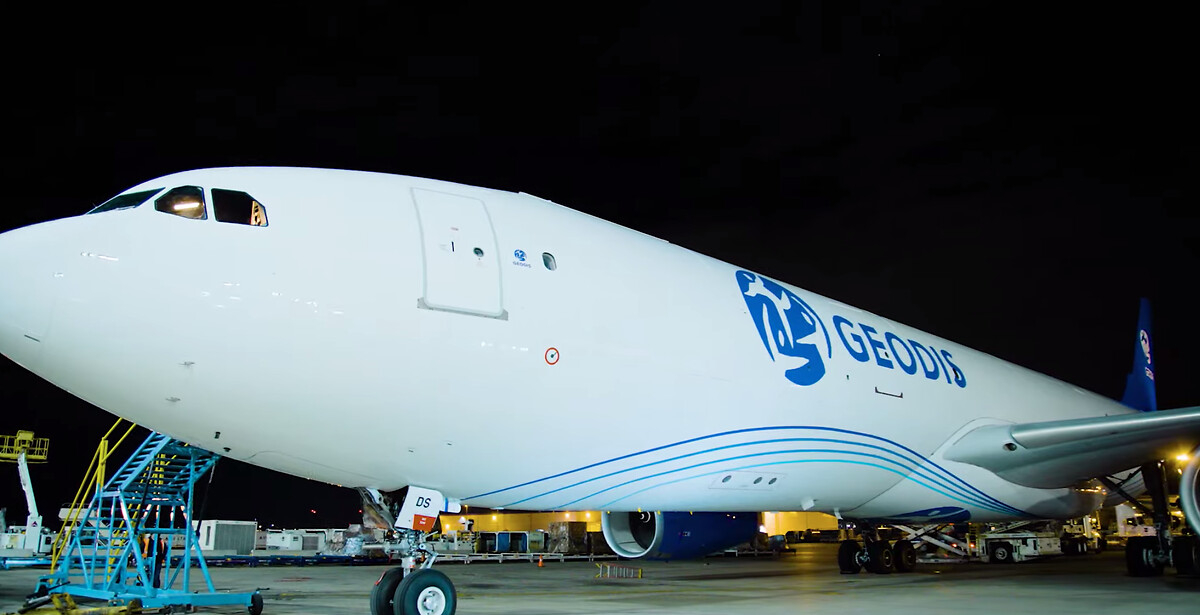 GEODIS air freighter