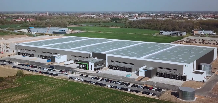 Warehouse Aerial Picture