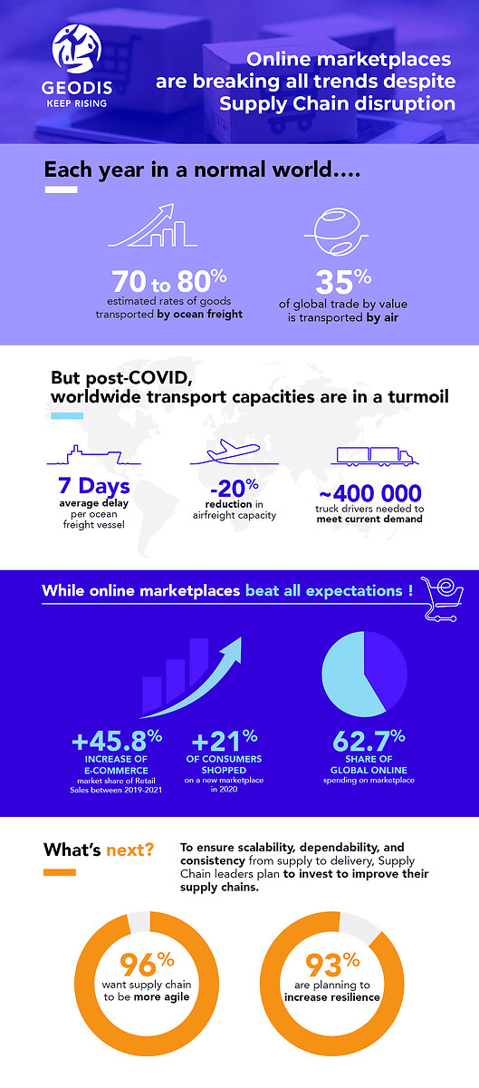 Infog-Geodis-online marketplaces are breaking all trends despite supply chain disruption