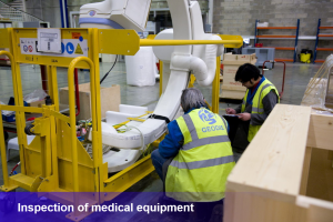 Inspection-of-medical-equipment