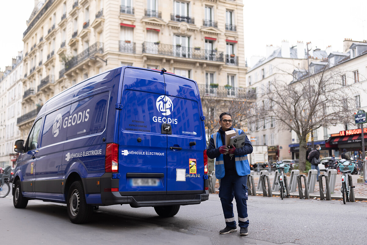 Conducteur en tournée à Paris