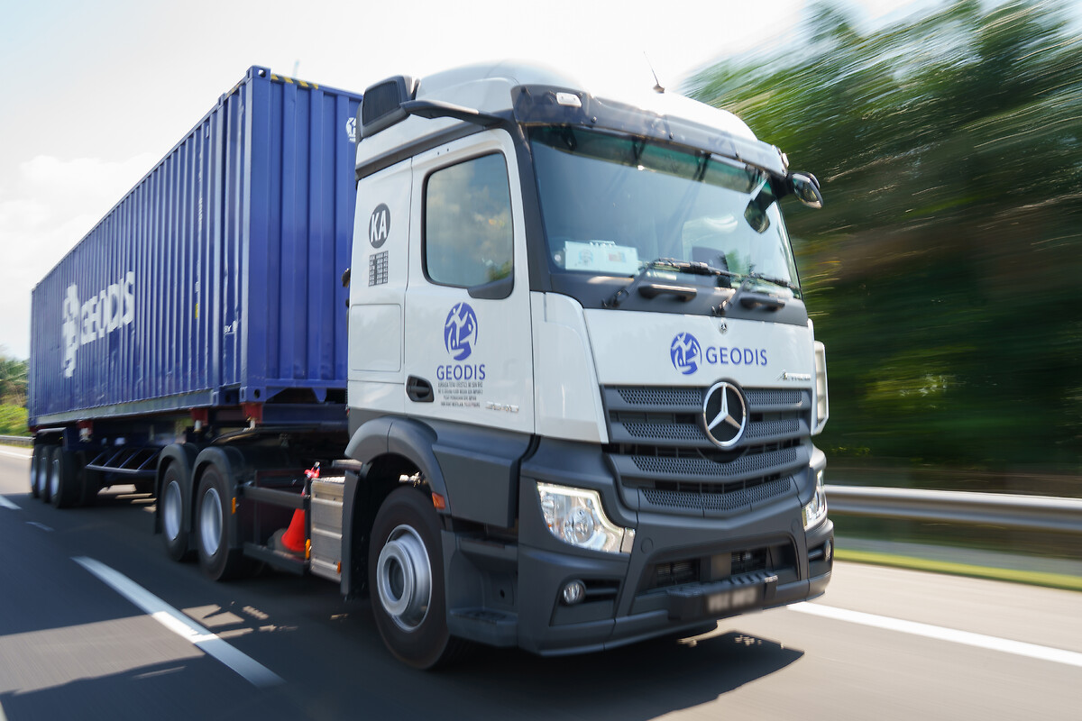GEODIS Truck in Malaysia