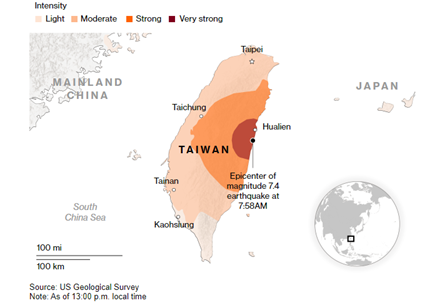 Taiwan earthquake