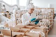 Medical professionals with healthcare products