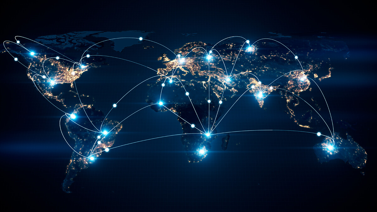 Rail freight and distribution network