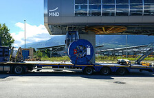 Ski lift pulleys delivered by MND at Chimgan.jpg