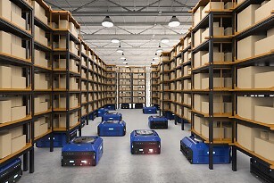 Order picking robots