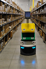 Autonomous warehouse robots