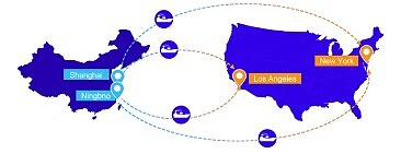 LCL Consolidation Box from China Shanghai to the U.S