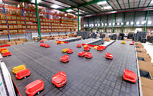 Photo PRESSE -  site AUCHAN - GEODIS  Villabe  - credit @ Auchan