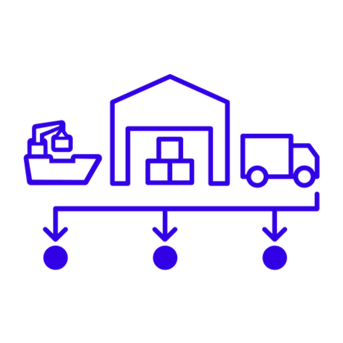 Icons for Hub Offer (hub portuaire)